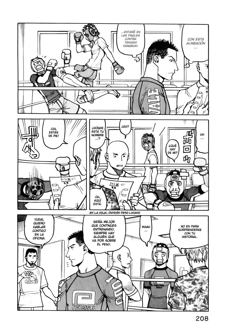 All Rounder Meguru capítulo 28, página 14