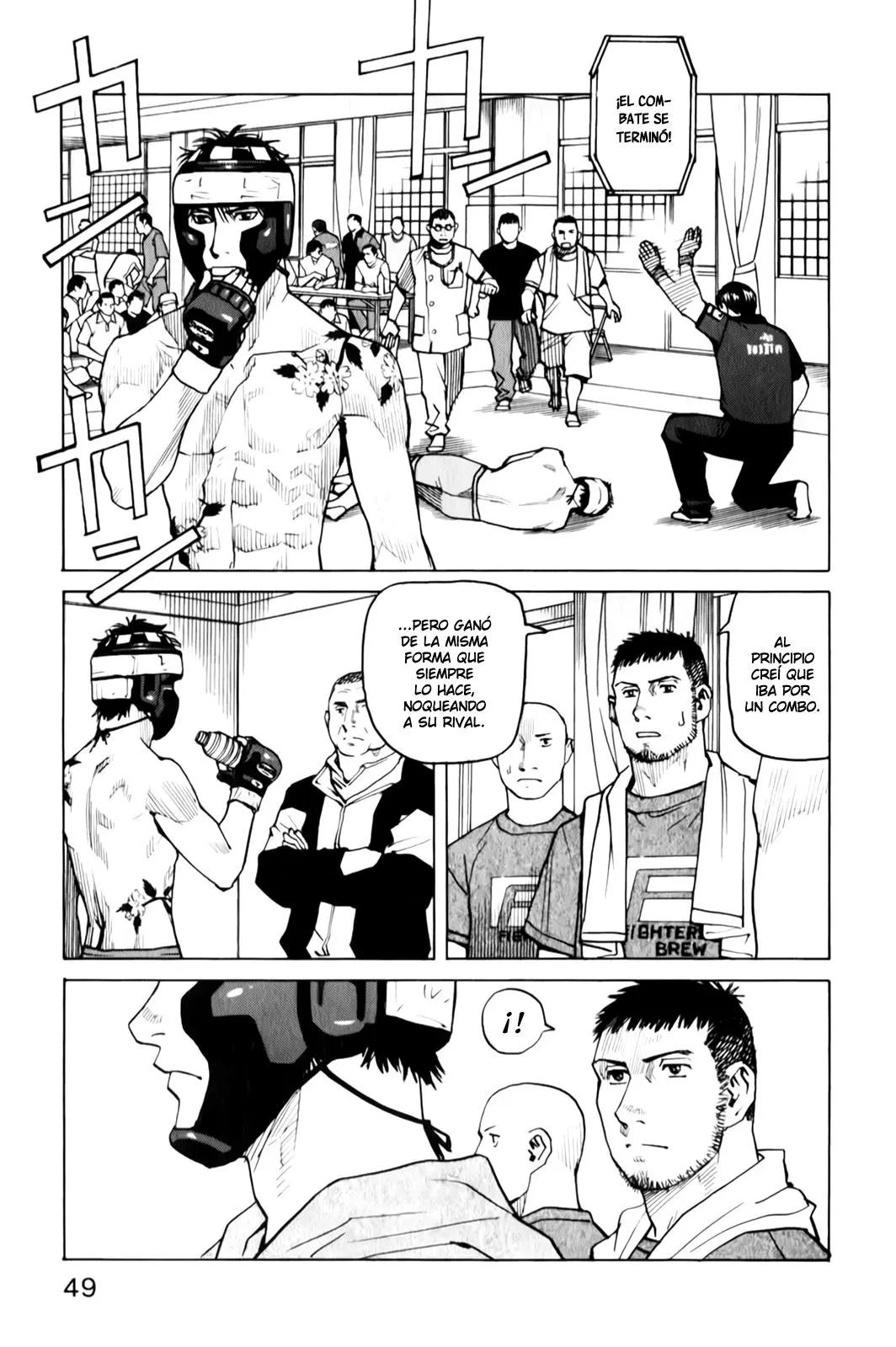 All Rounder Meguru capítulo 31, página 3