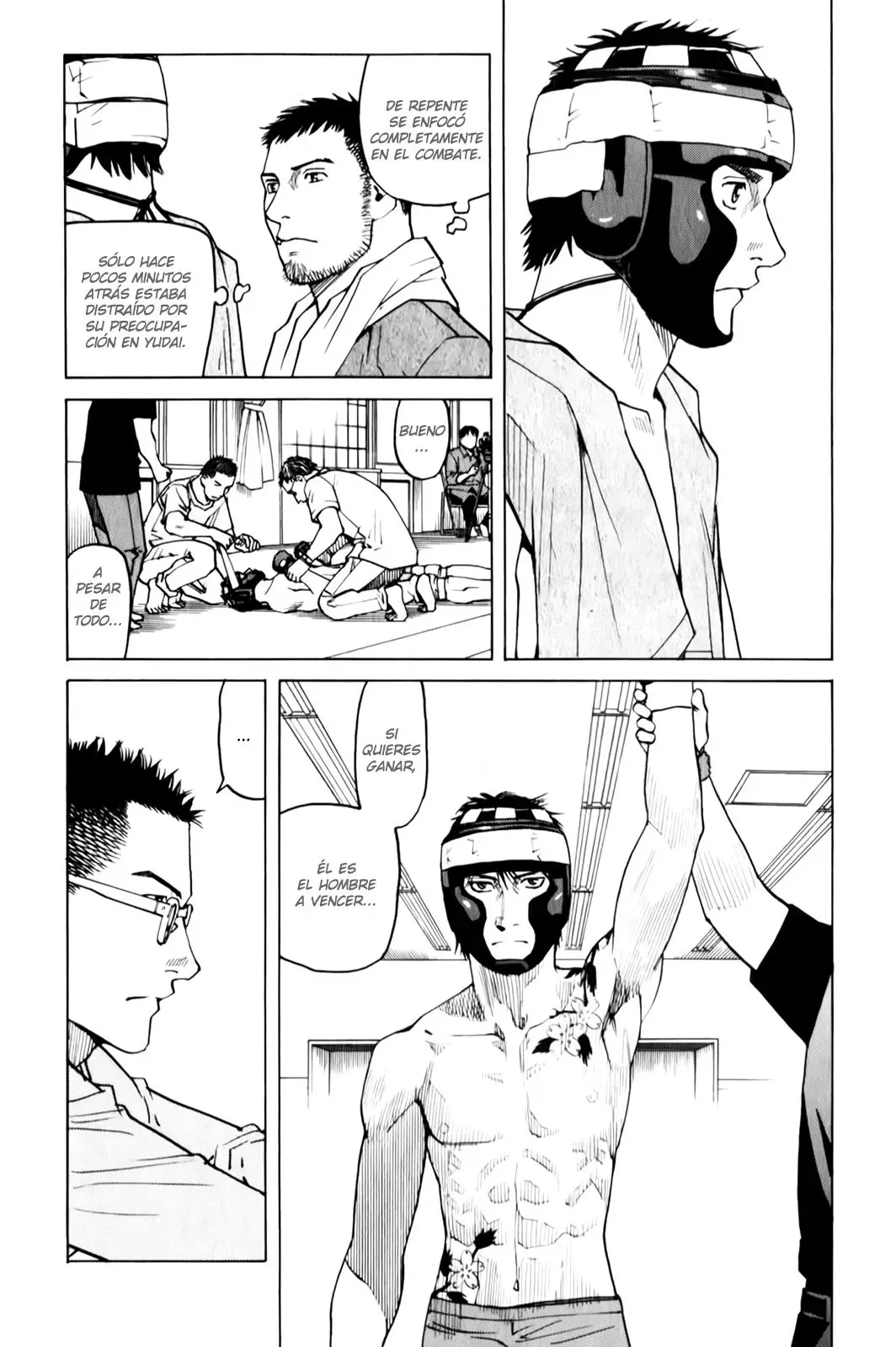 All Rounder Meguru capítulo 31, página 4