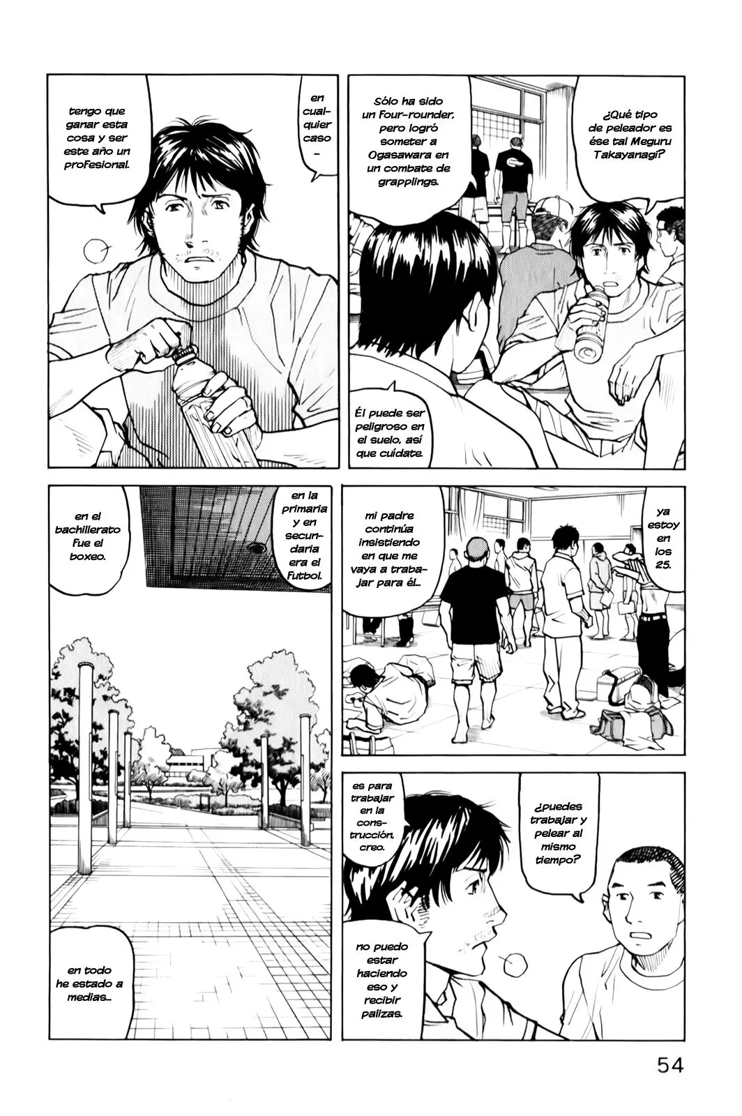 All Rounder Meguru capítulo 31, página 8