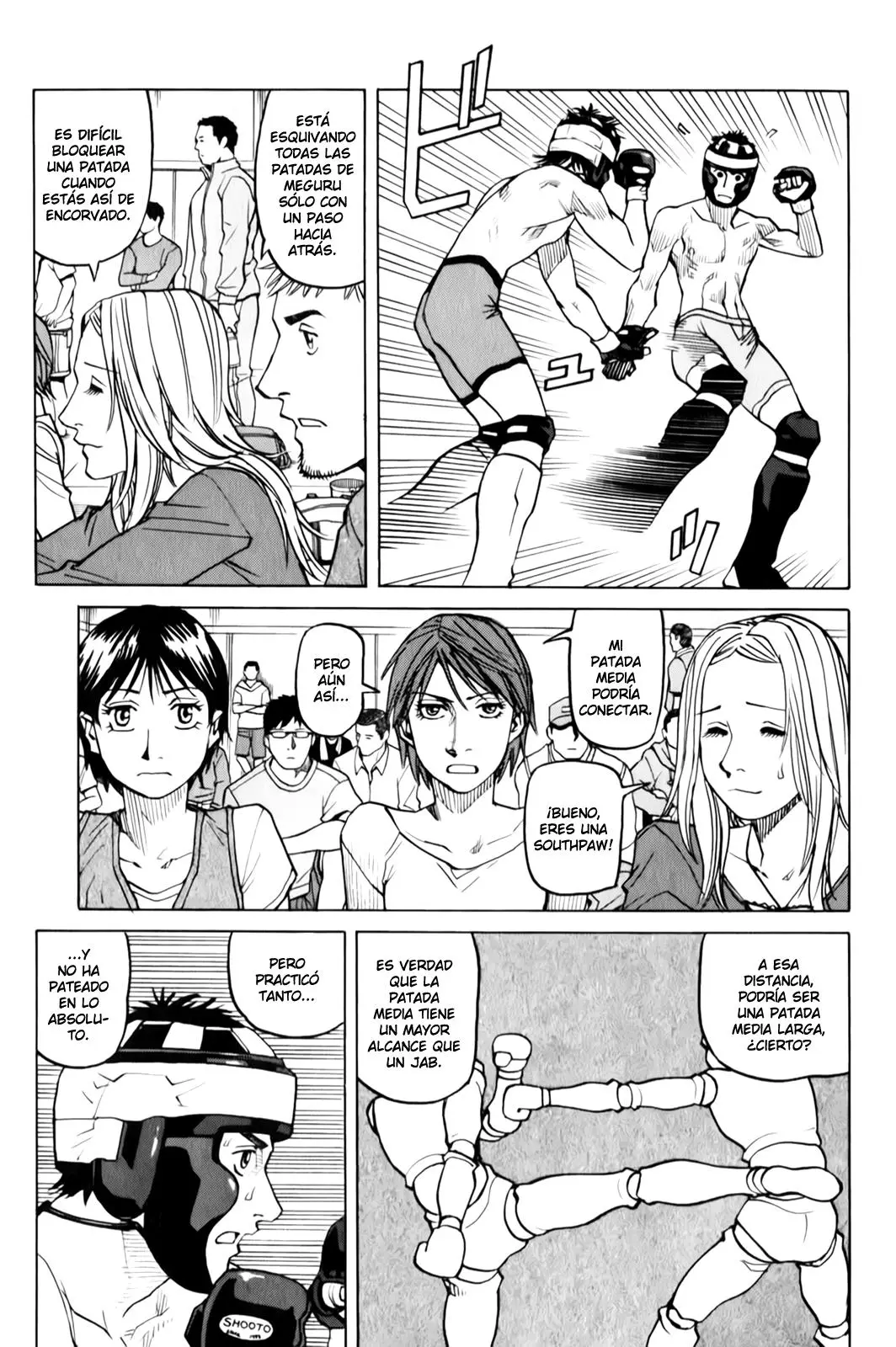 All Rounder Meguru capítulo 31, página 15