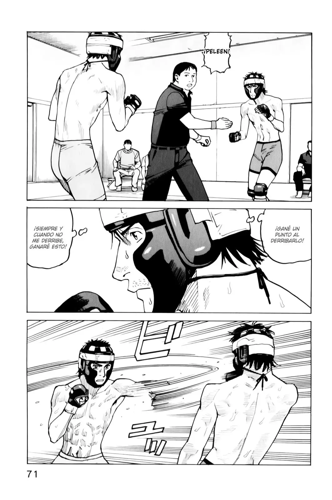 All Rounder Meguru capítulo 32, página 3