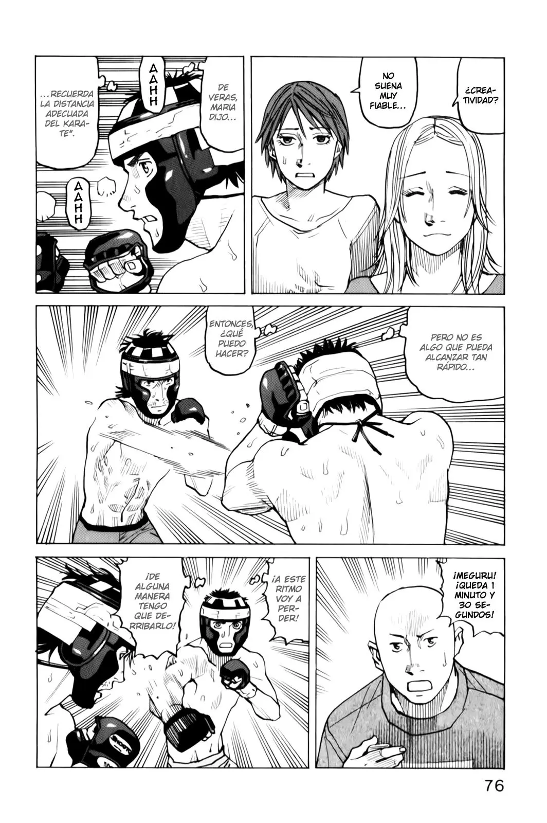 All Rounder Meguru capítulo 32, página 8
