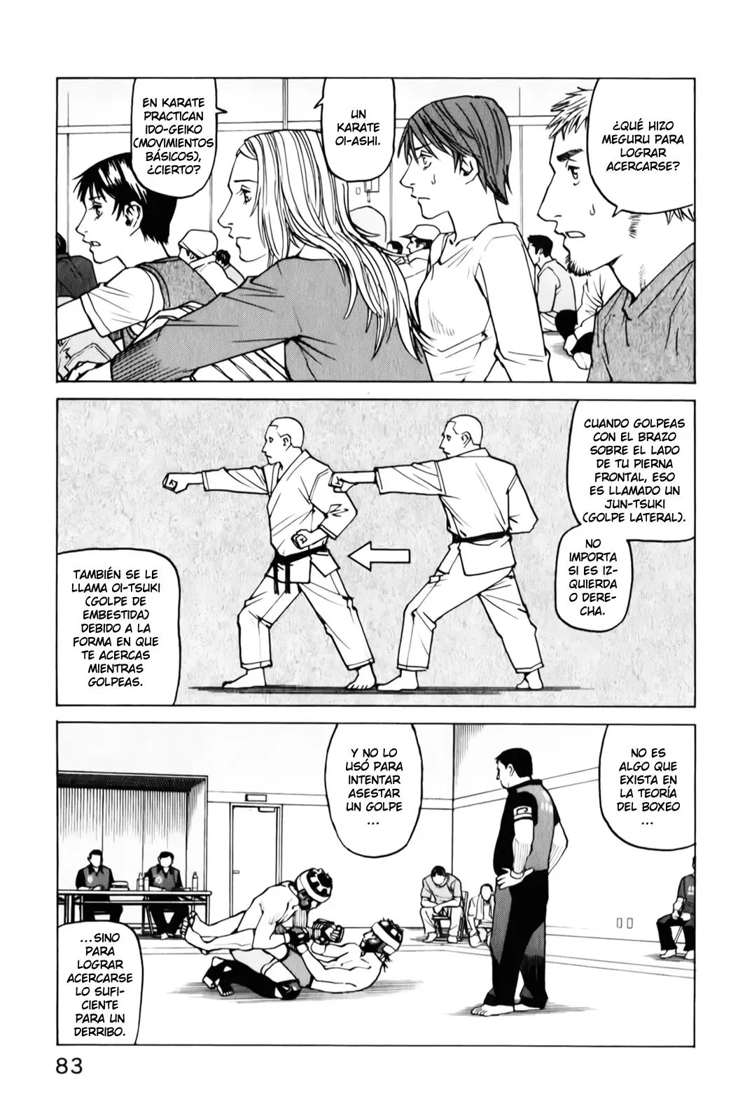 All Rounder Meguru capítulo 32, página 15