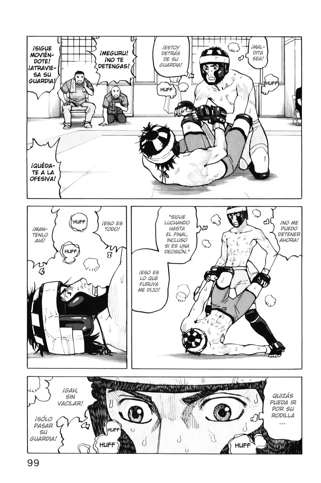 All Rounder Meguru capítulo 33, página 9