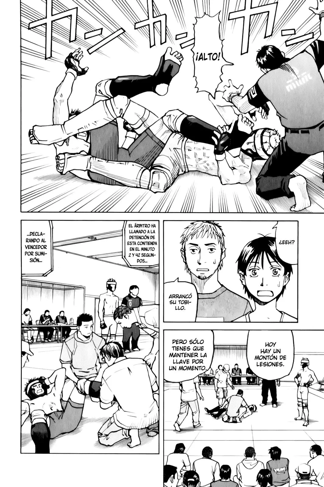 All Rounder Meguru capítulo 34, página 8