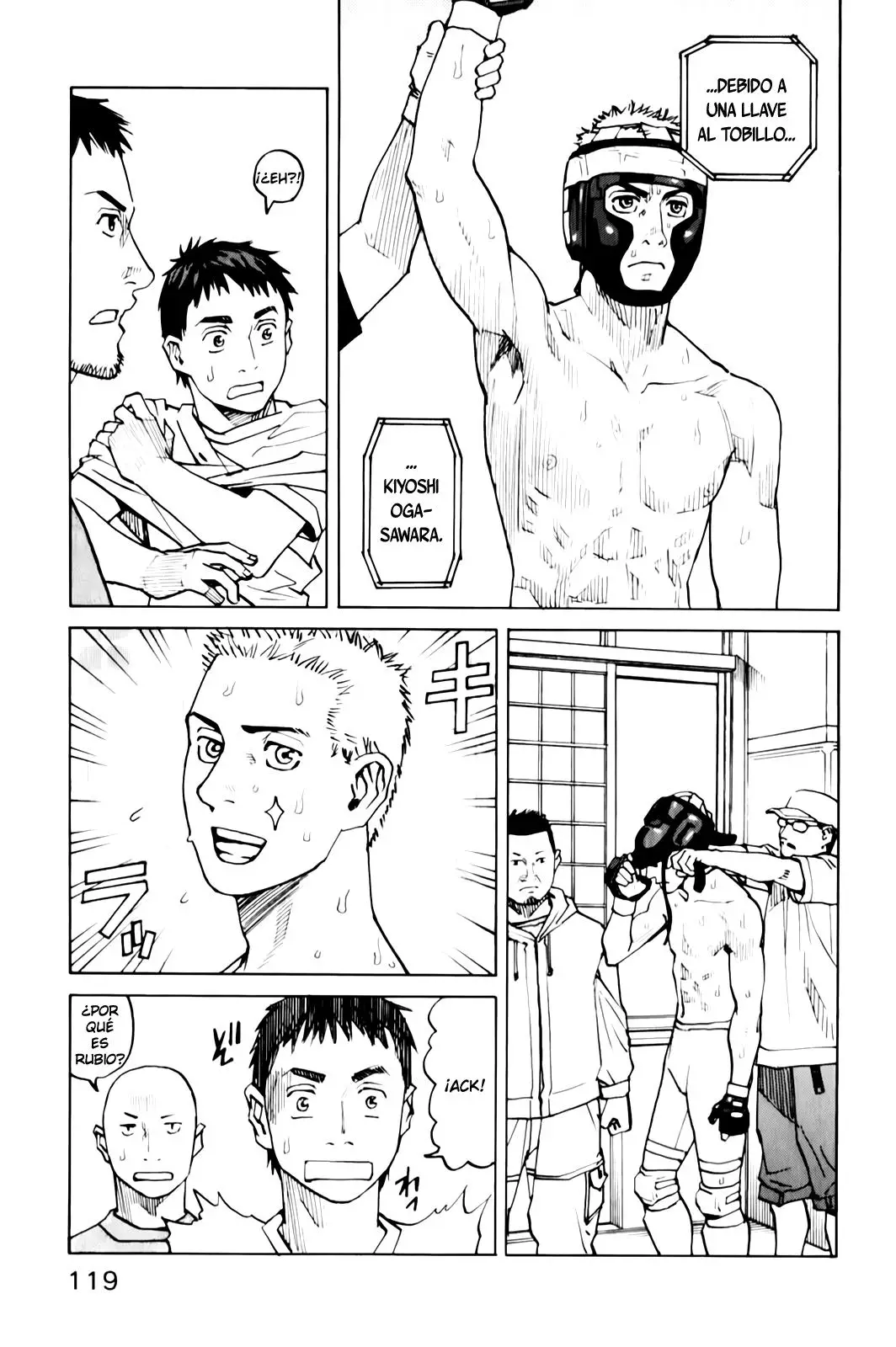 All Rounder Meguru capítulo 34, página 9