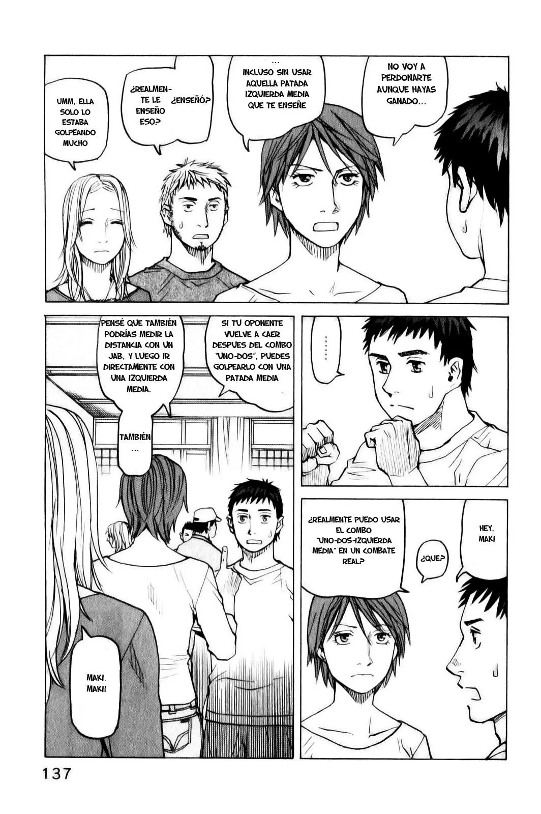 All Rounder Meguru capítulo 35, página 3