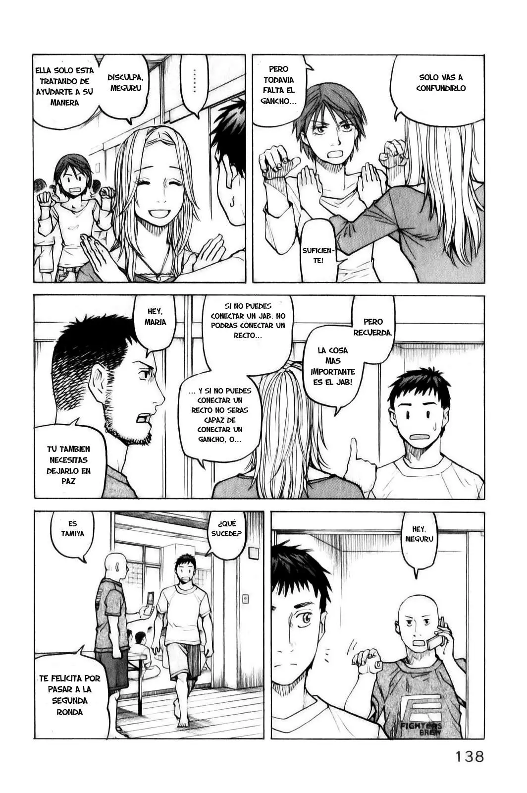 All Rounder Meguru capítulo 35, página 4