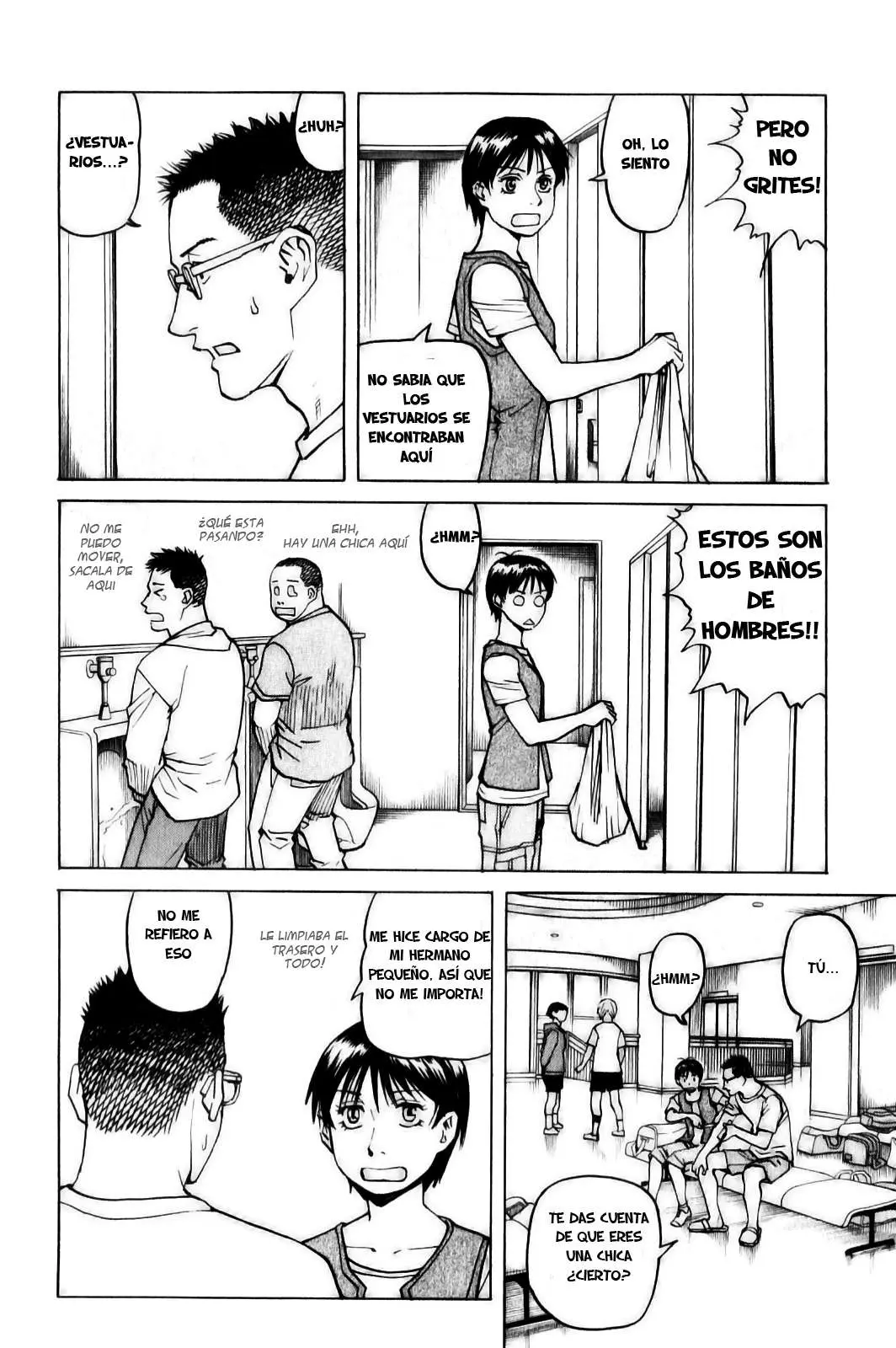 All Rounder Meguru capítulo 35, página 8