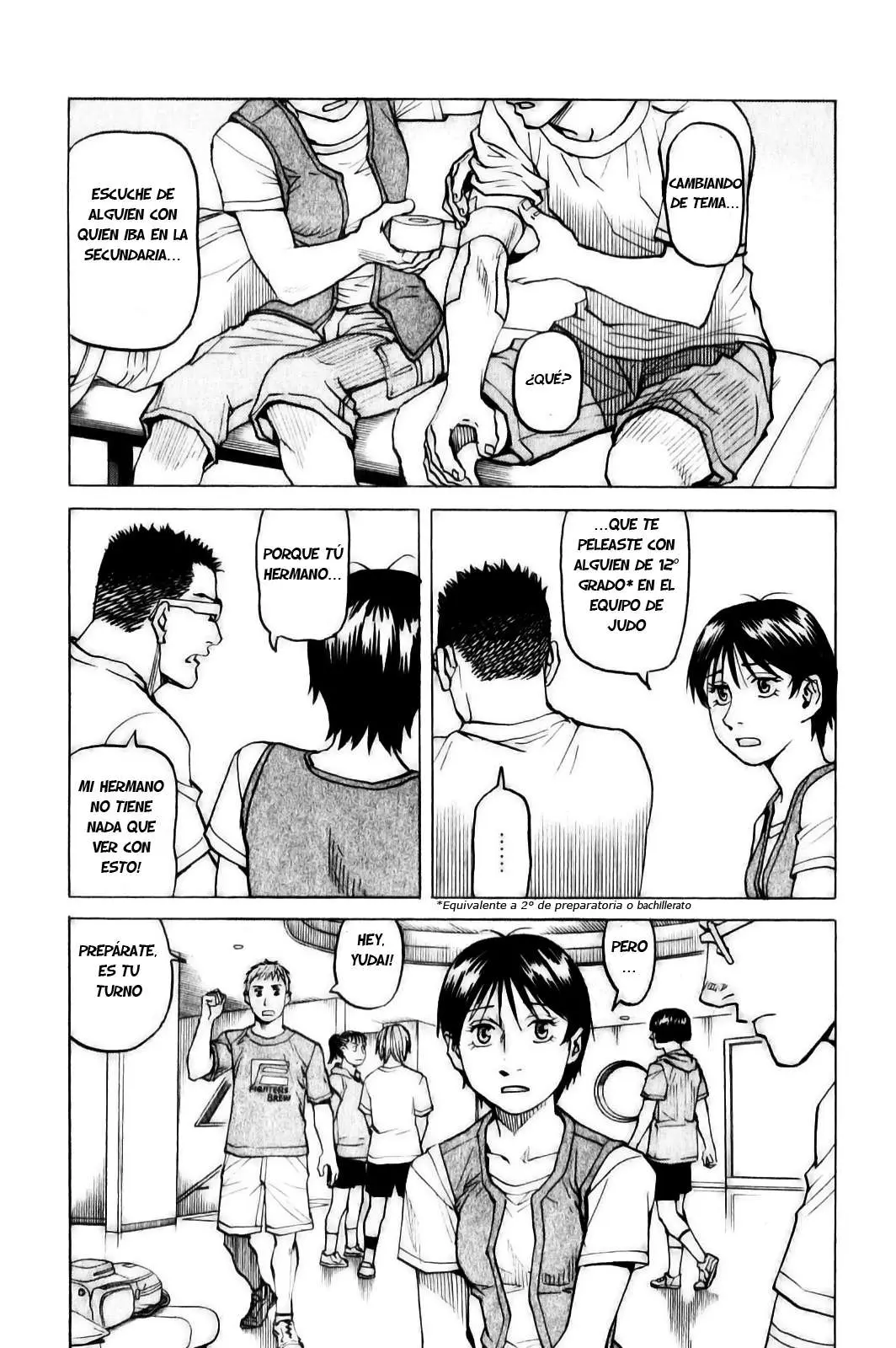 All Rounder Meguru capítulo 35, página 9