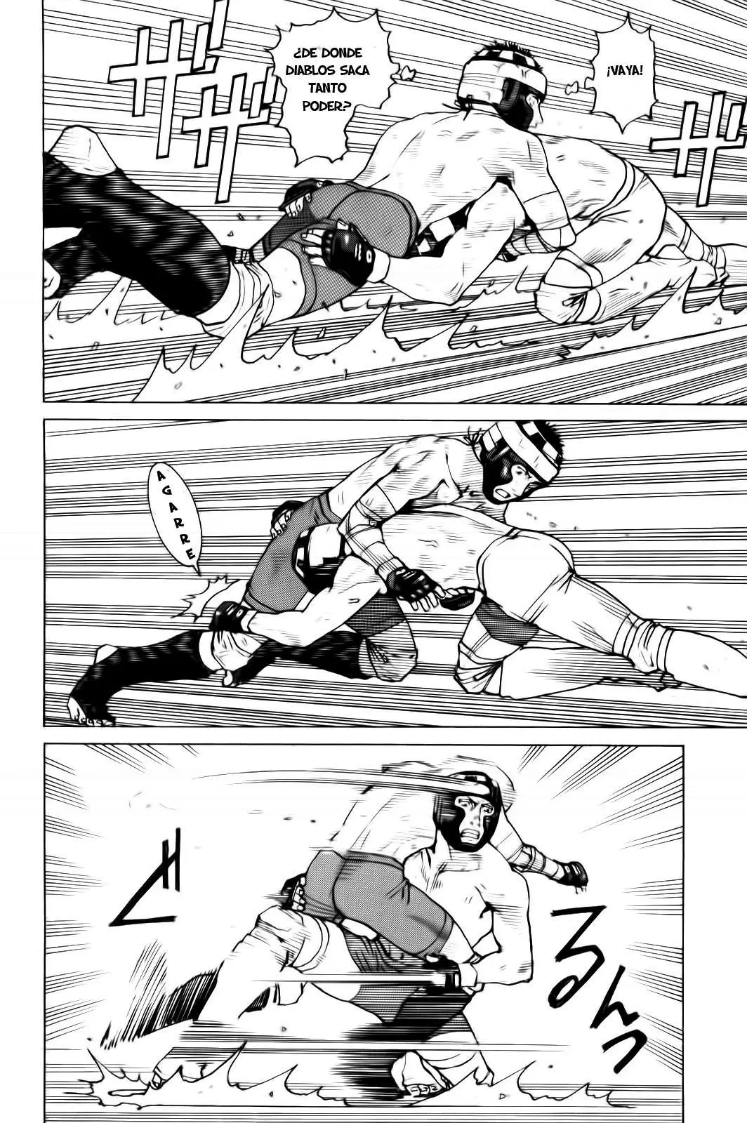All Rounder Meguru capítulo 36, página 4