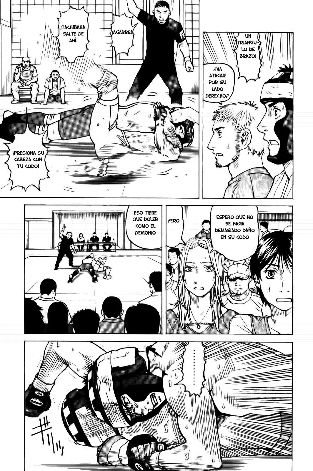 All Rounder Meguru capítulo 36, página 15