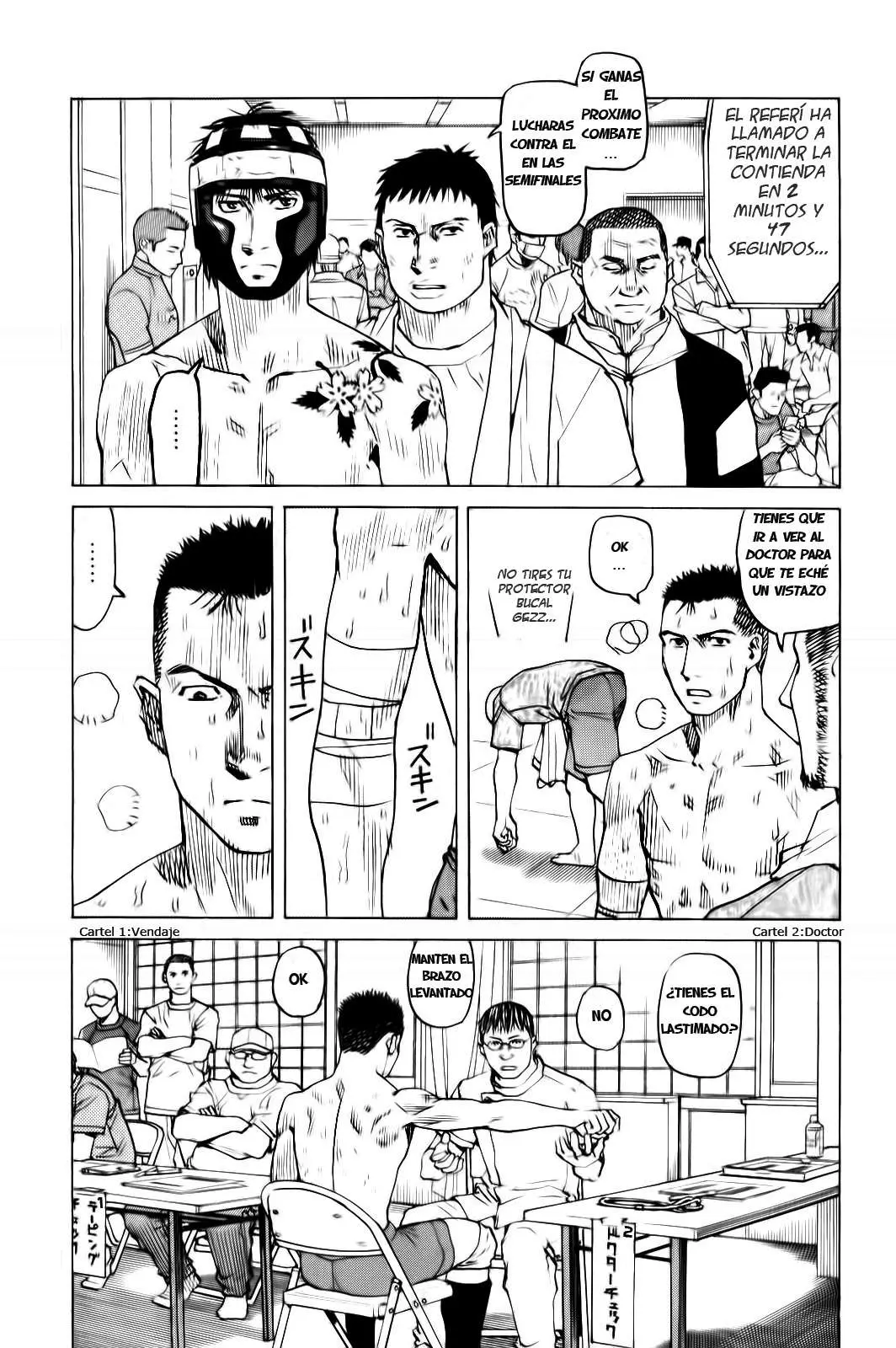 All Rounder Meguru capítulo 36, página 19