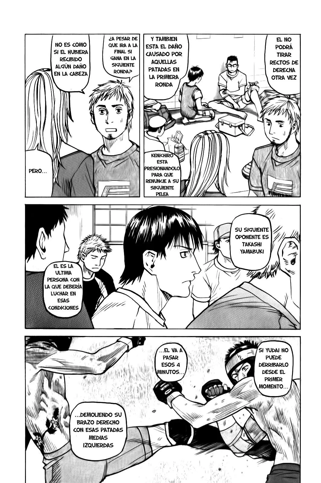 All Rounder Meguru capítulo 37, página 3