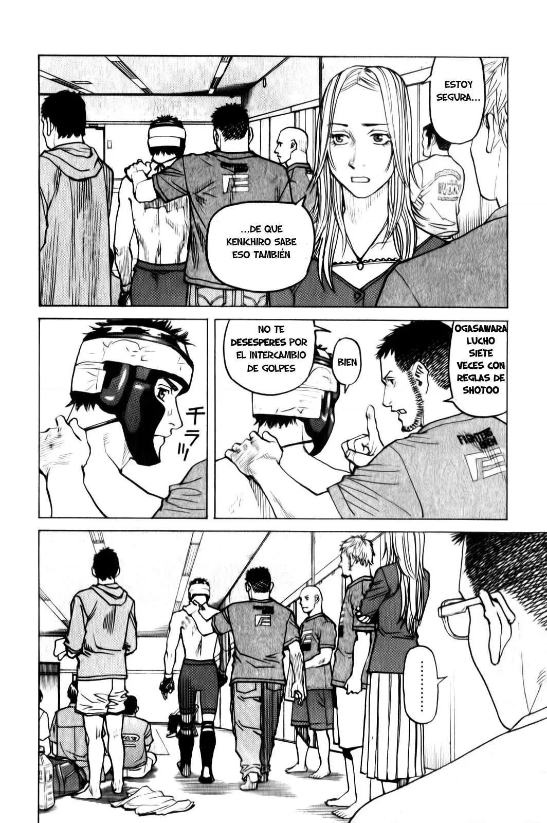 All Rounder Meguru capítulo 37, página 4