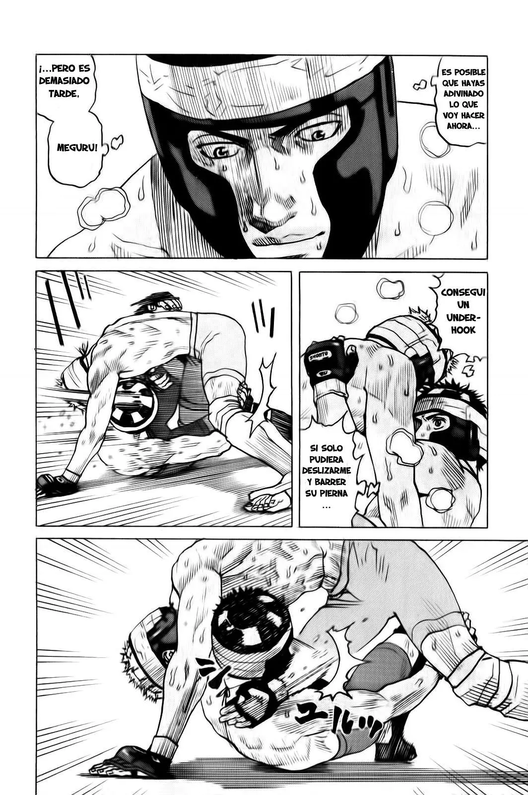 All Rounder Meguru capítulo 38, página 12