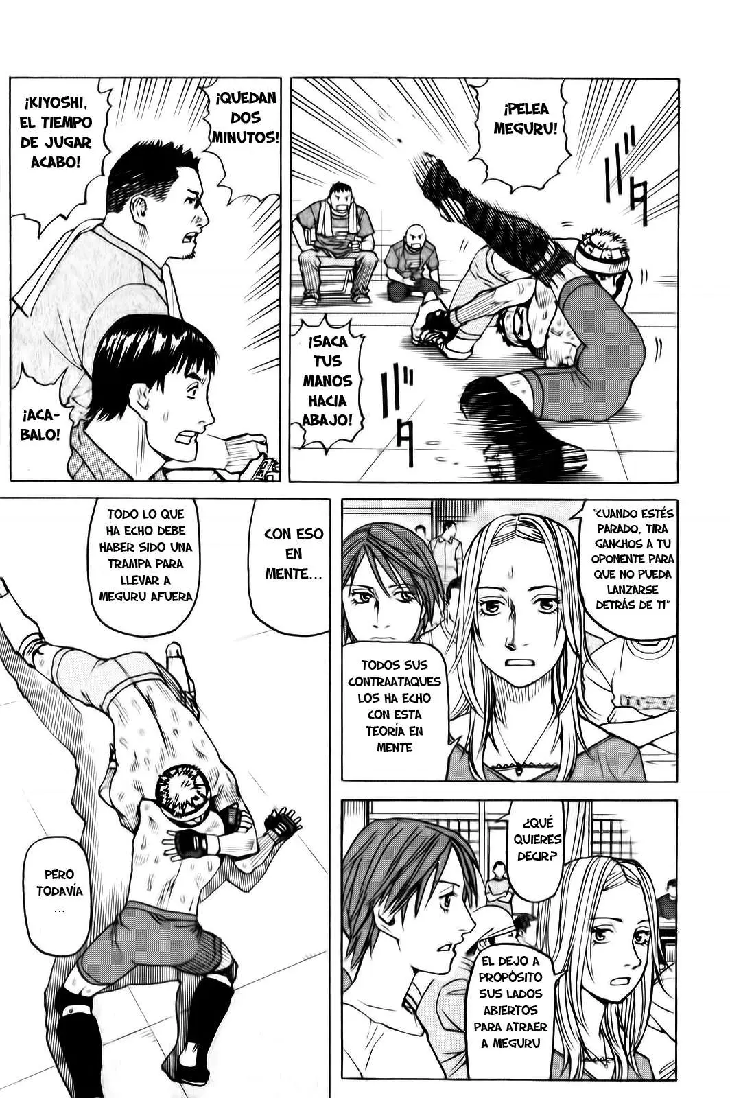 All Rounder Meguru capítulo 38, página 15