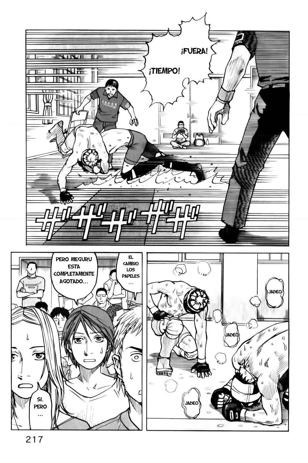 All Rounder Meguru capítulo 38, página 23