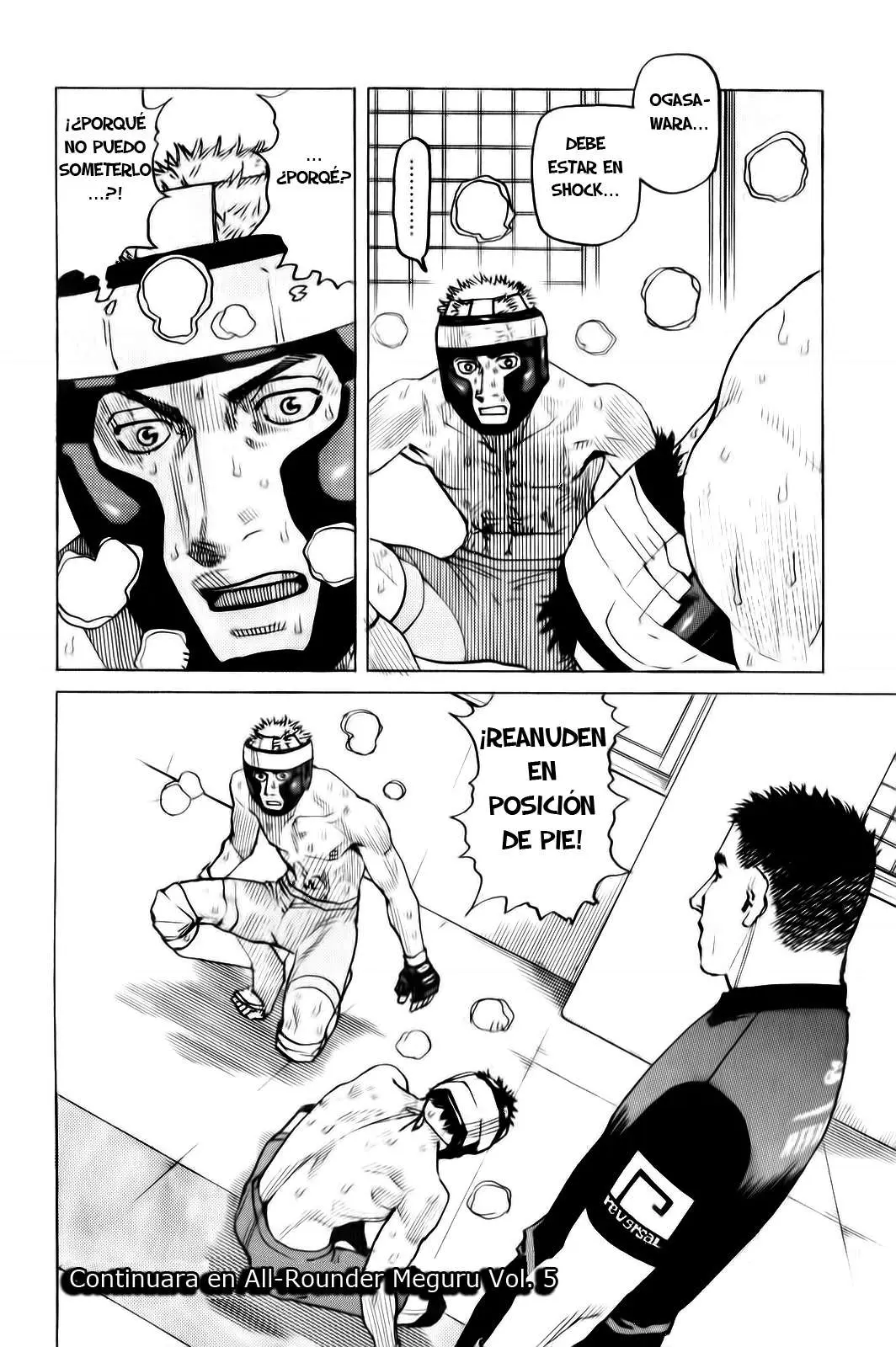 All Rounder Meguru capítulo 38, página 24