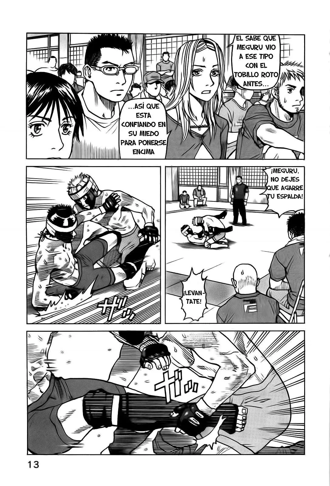 All Rounder Meguru capítulo 39, página 16