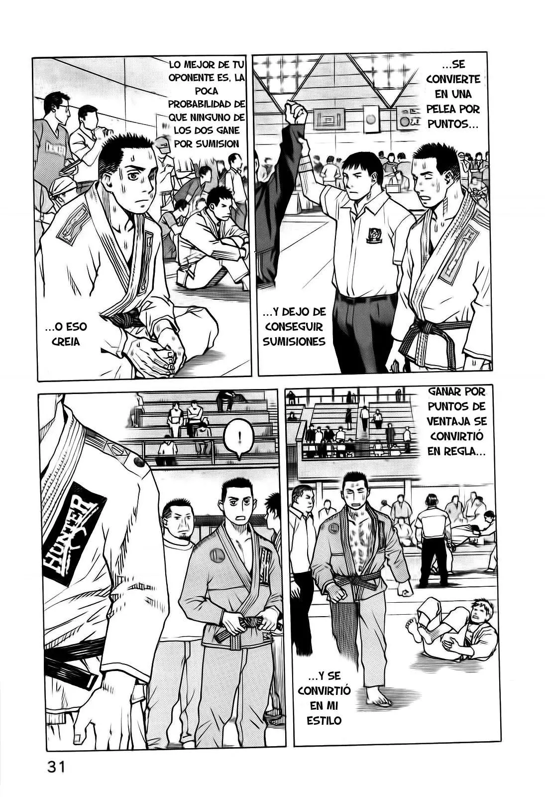 All Rounder Meguru capítulo 40, página 4