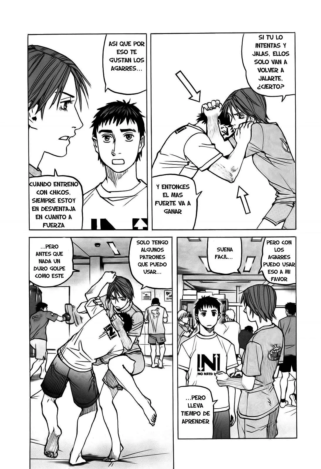 All Rounder Meguru capítulo 41, página 3