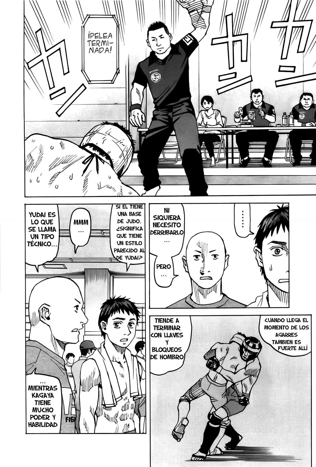 All Rounder Meguru capítulo 42, página 8