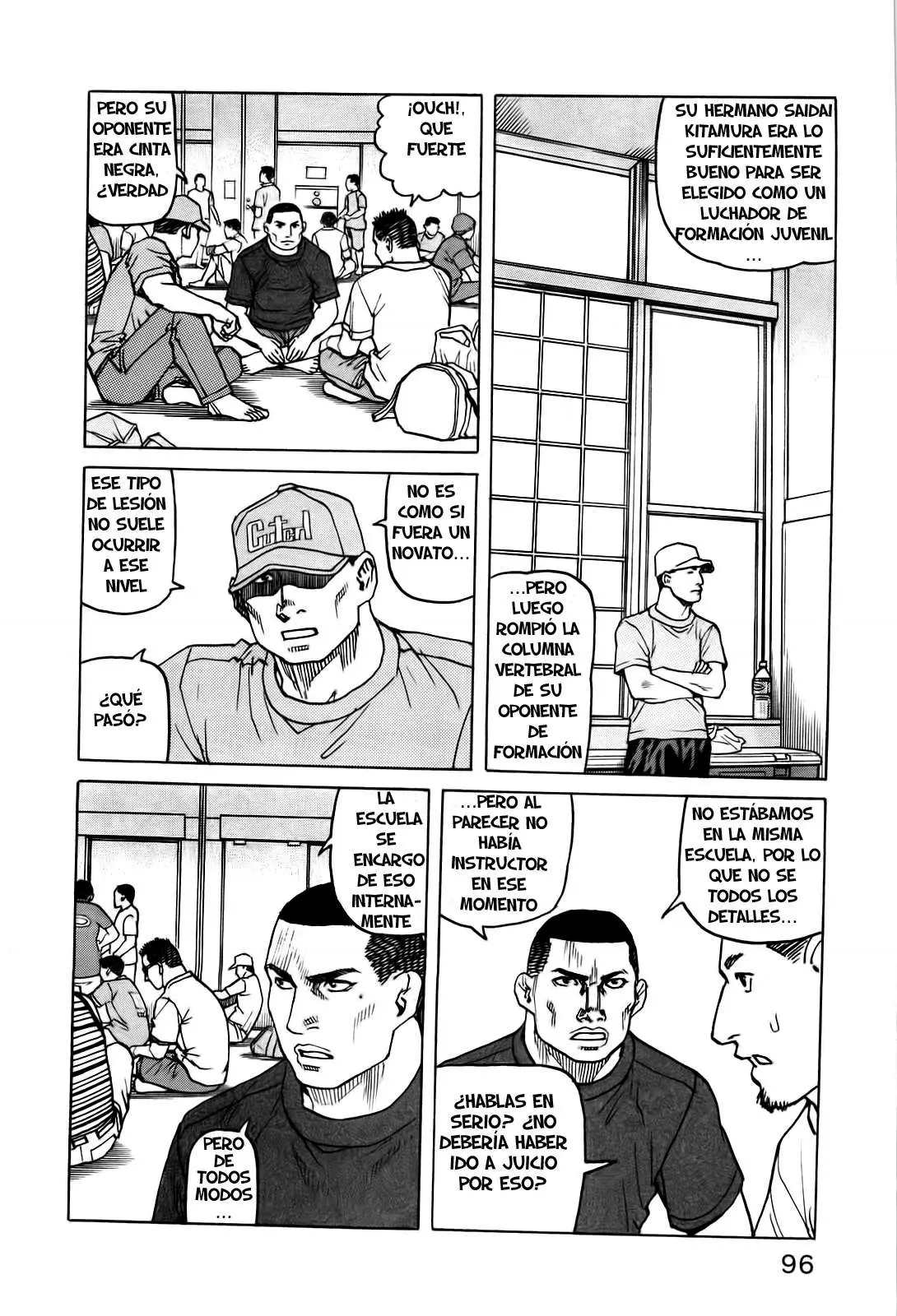 All Rounder Meguru capítulo 43, página 8