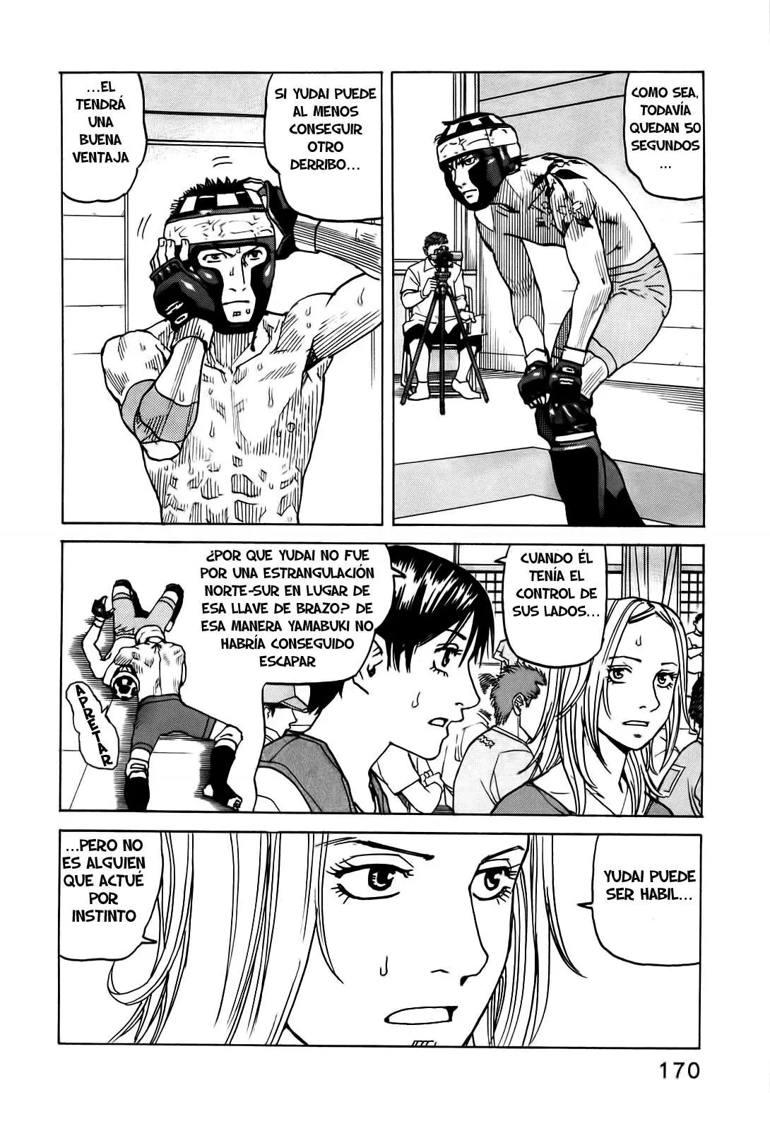 All Rounder Meguru capítulo 46, página 16