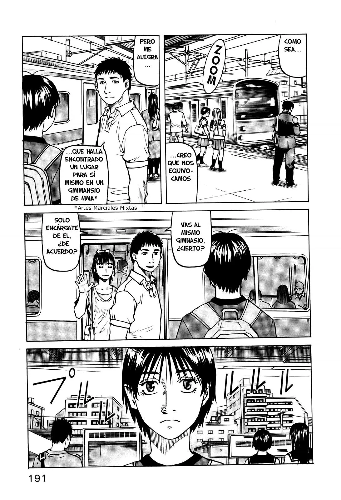 All Rounder Meguru capítulo 47, página 15