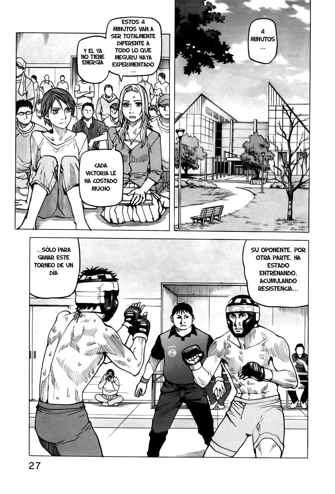 All Rounder Meguru capítulo 49, página 4