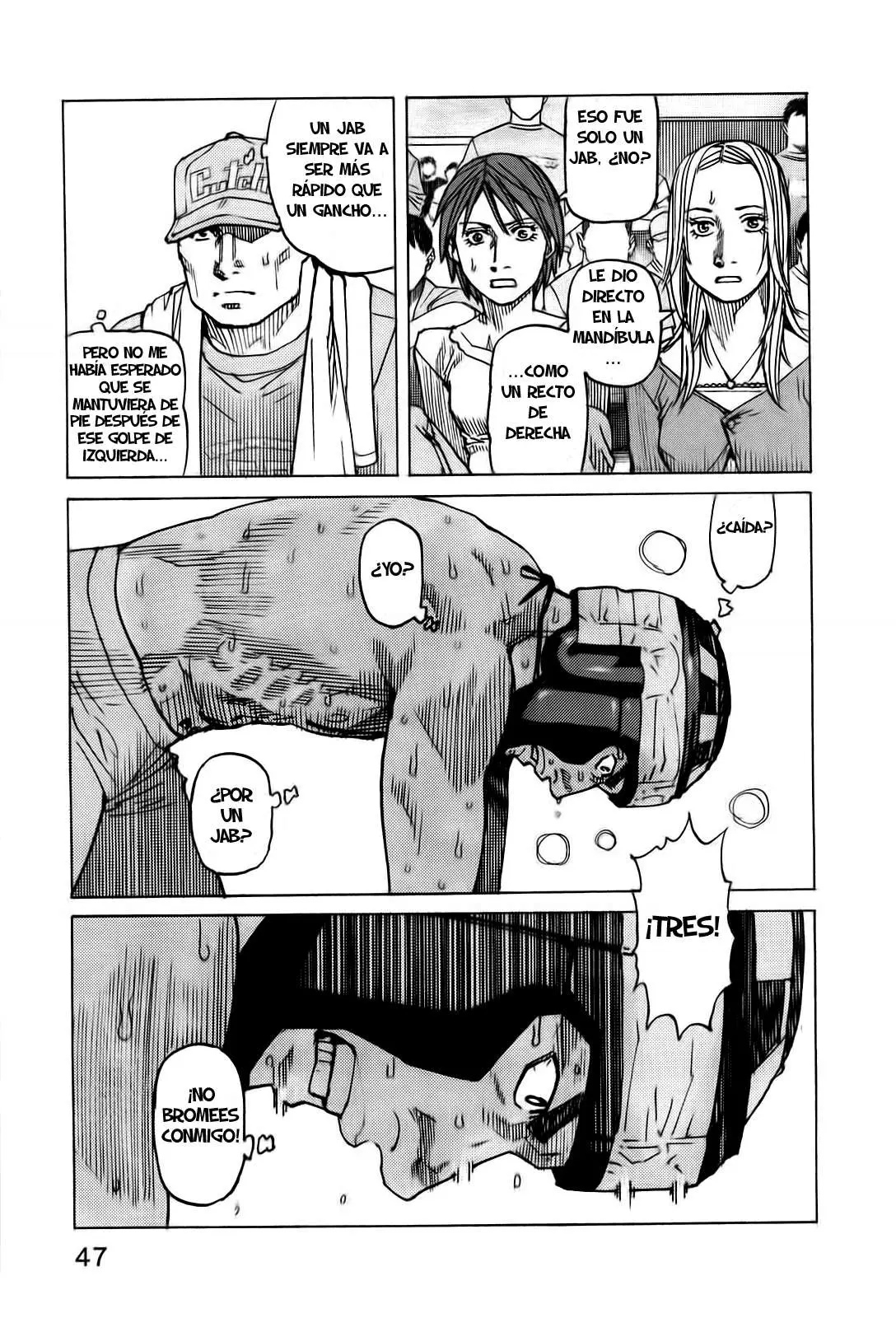 All Rounder Meguru capítulo 50, página 3