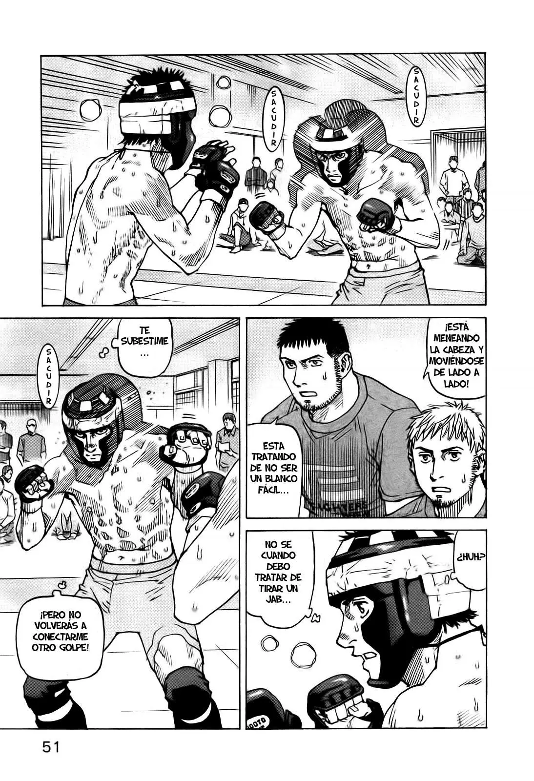 All Rounder Meguru capítulo 50, página 7