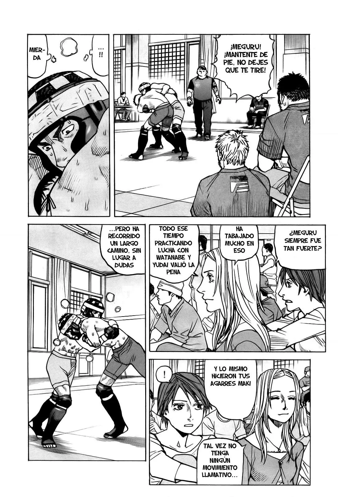 All Rounder Meguru capítulo 50, página 12