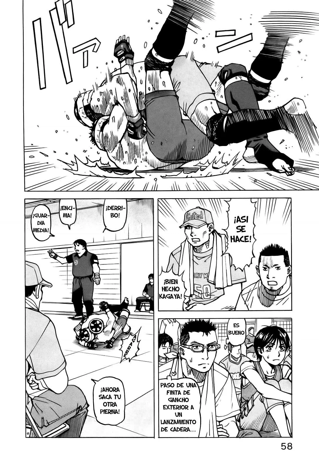 All Rounder Meguru capítulo 50, página 14