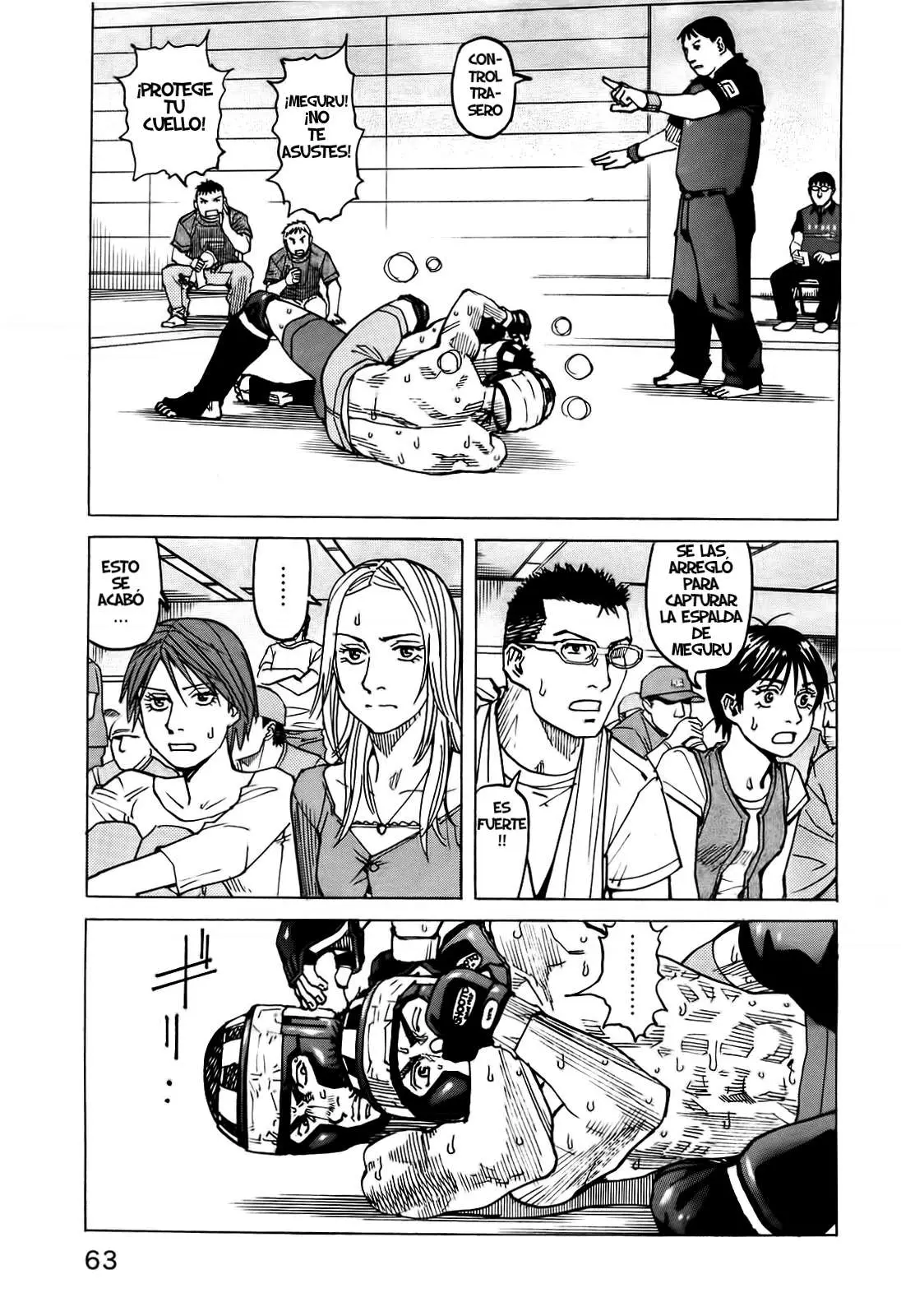 All Rounder Meguru capítulo 50, página 19