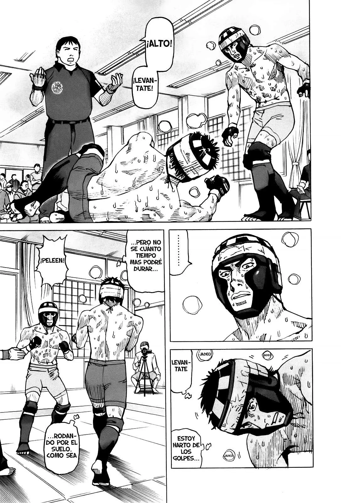 All Rounder Meguru capítulo 52, página 3