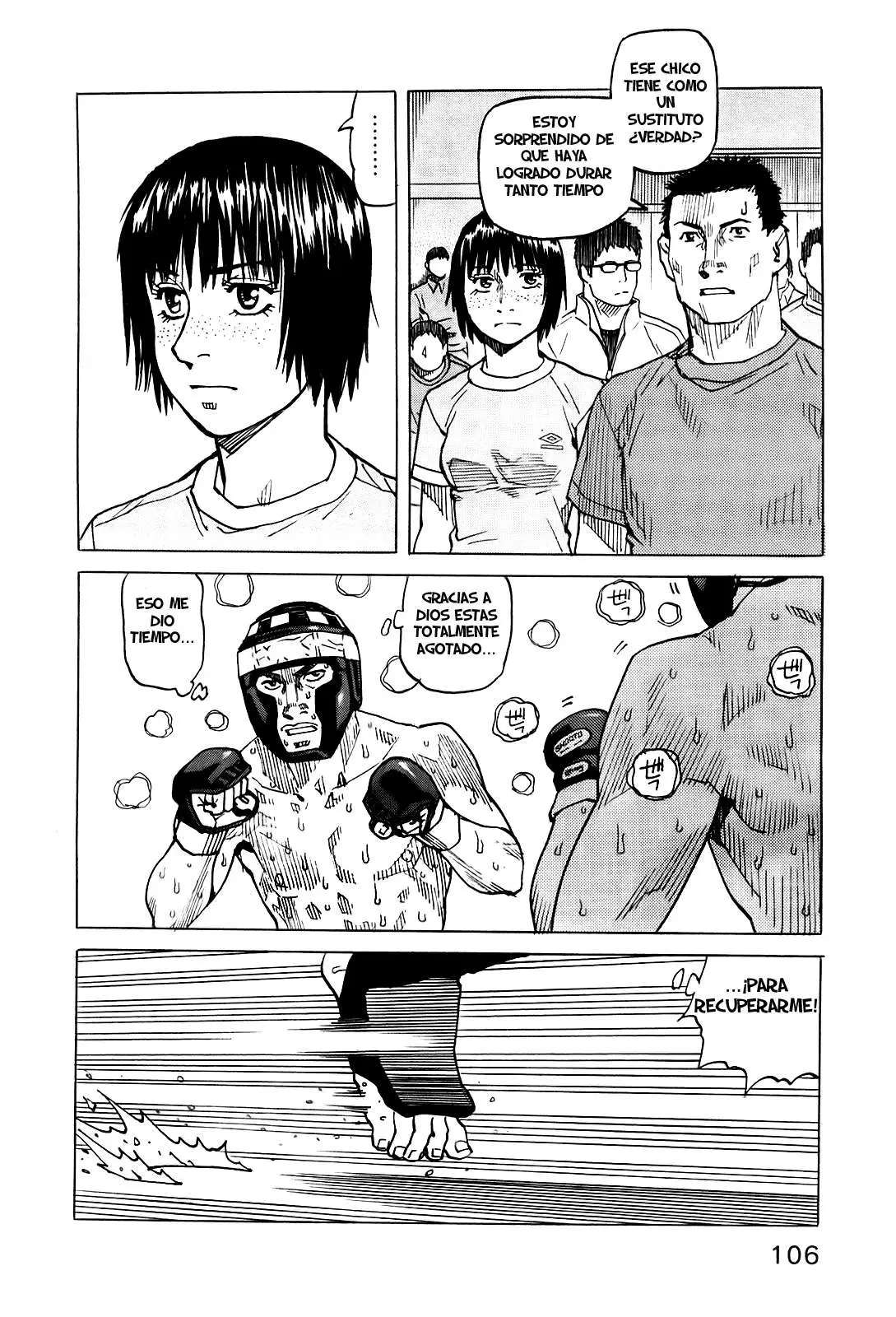 All Rounder Meguru capítulo 53, página 8