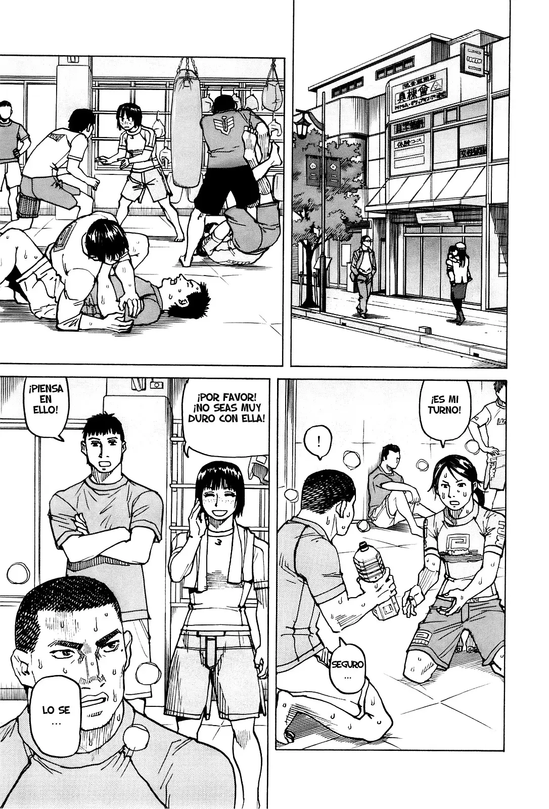All Rounder Meguru capítulo 54, página 7