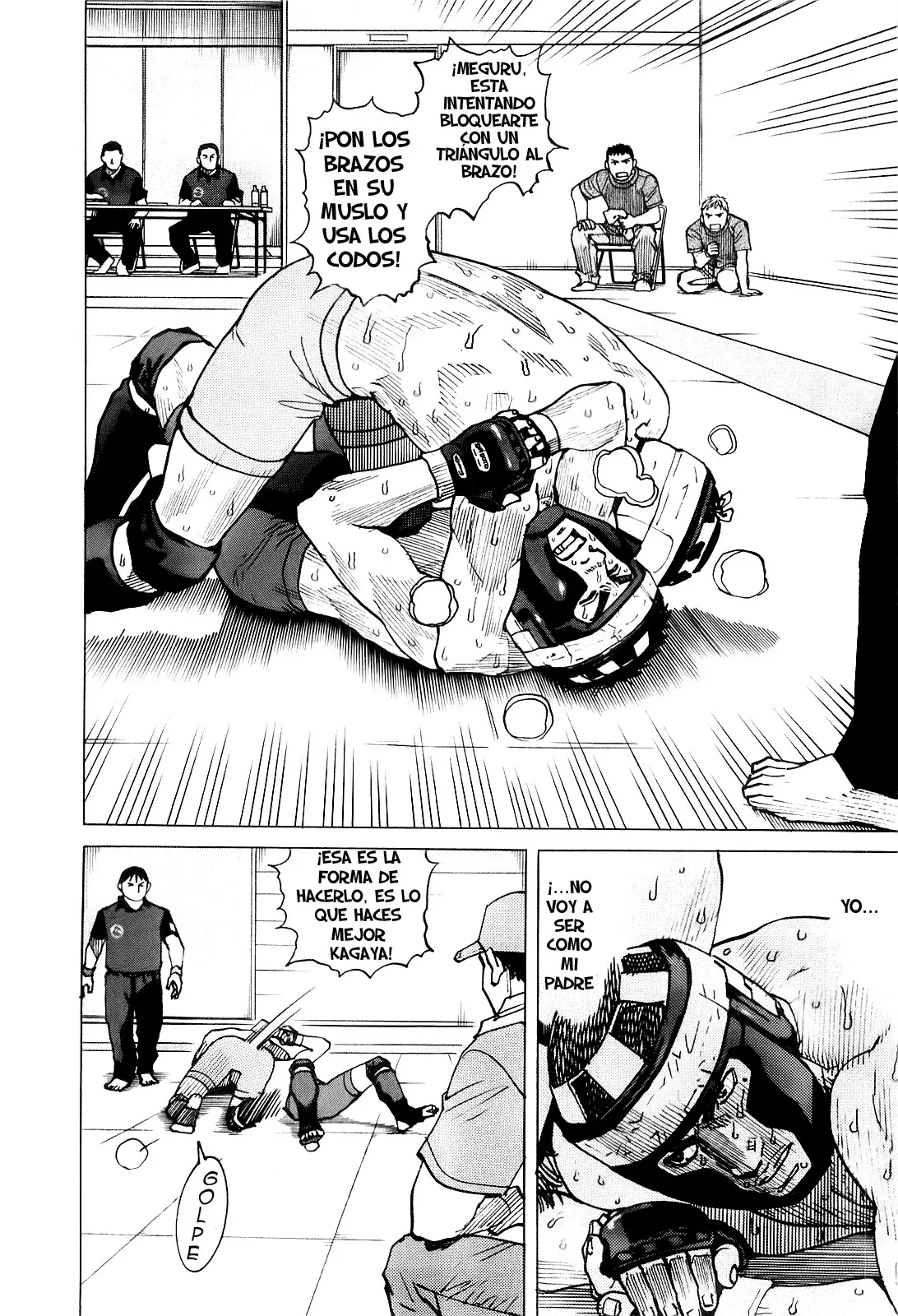 All Rounder Meguru capítulo 54, página 14