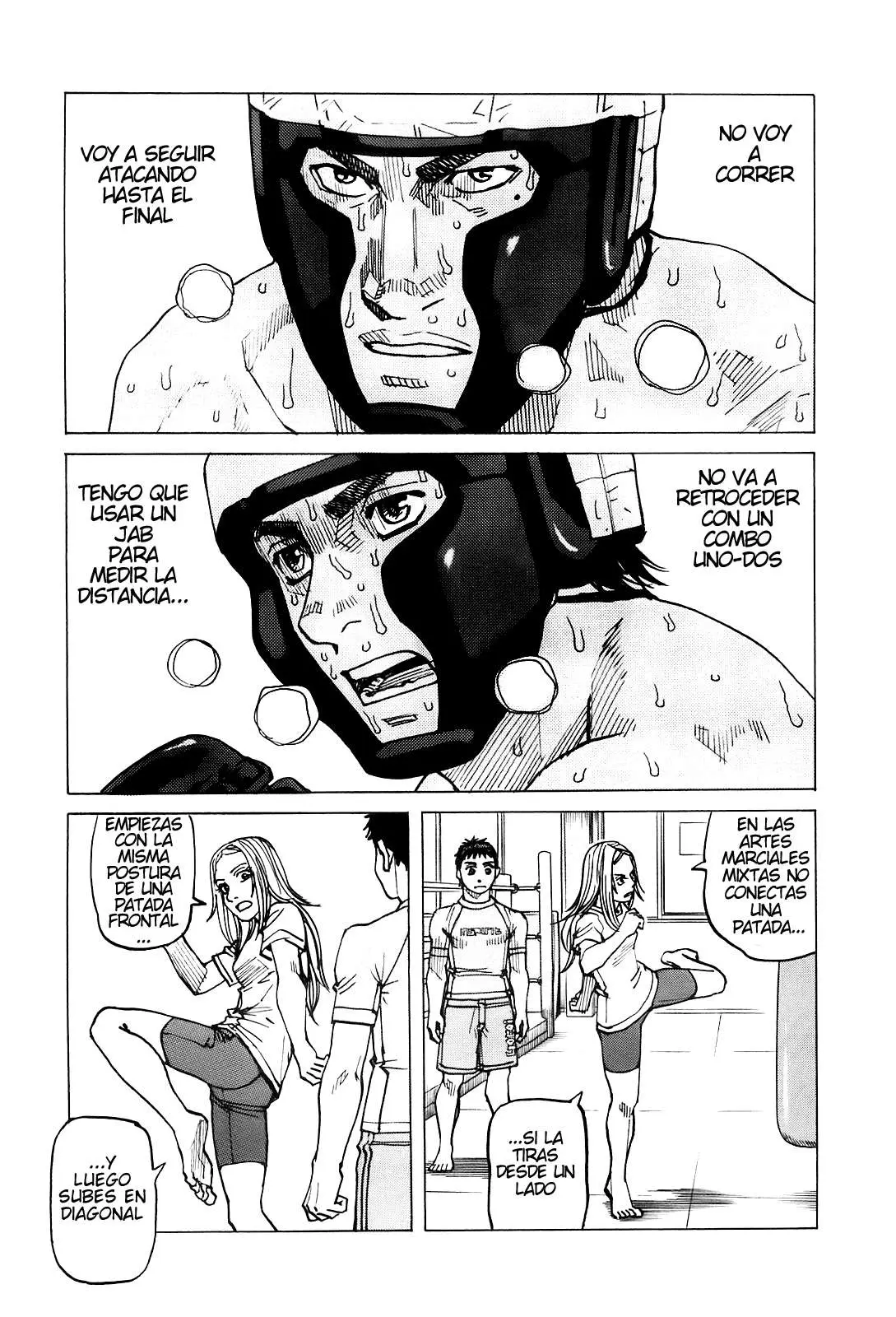 All Rounder Meguru capítulo 55, página 7