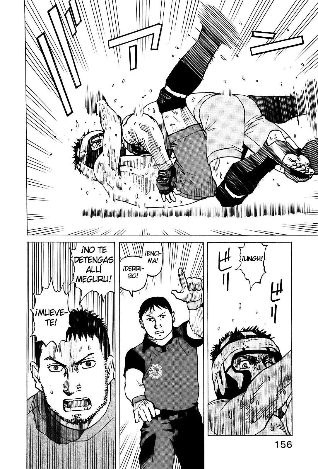 All Rounder Meguru capítulo 55, página 13