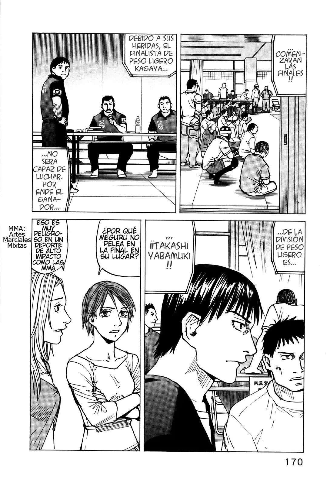 All Rounder Meguru capítulo 56, página 4