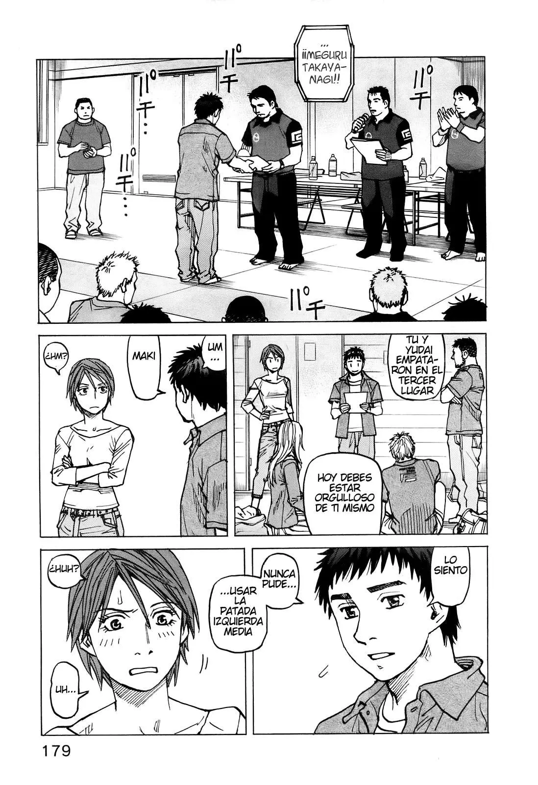 All Rounder Meguru capítulo 56, página 13