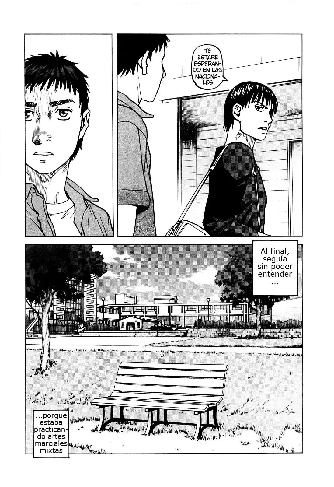 All Rounder Meguru capítulo 56, página 15