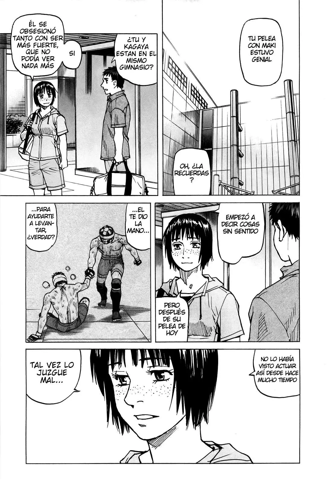 All Rounder Meguru capítulo 56, página 17