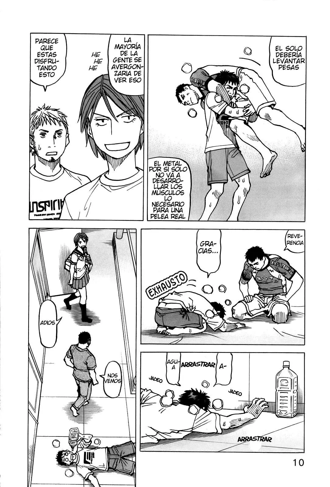 All Rounder Meguru capítulo 57, página 14
