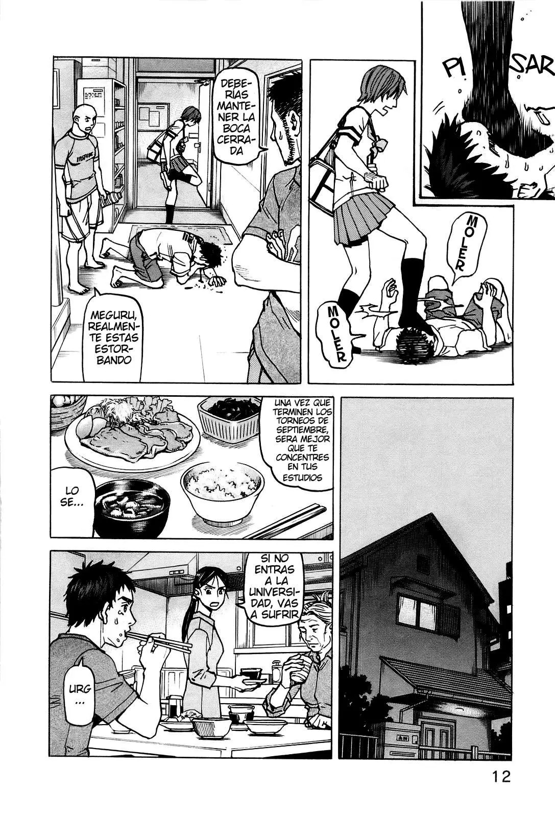 All Rounder Meguru capítulo 57, página 16