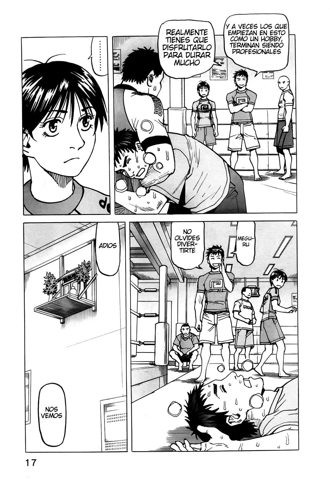 All Rounder Meguru capítulo 57, página 21